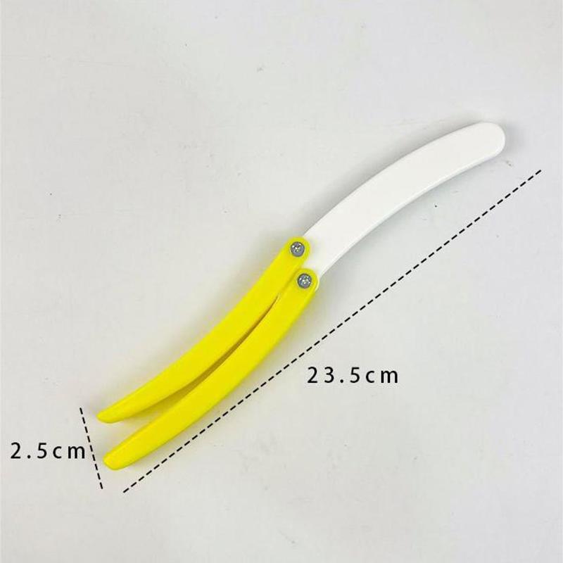 Новый банановый редис бабочка нож гравитационный мини брелок фруктовая игрушка нож-цепочка детская декомпрессионная игрушка подарок