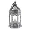European Style Electronic Candle Lantern Wind Lamp Hanging Hook Candle Light for Garden Wedding Indoor Outdoor Home Decor