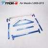 For Ford Carnival  Front Strut Bar Tower Brace Arm Upper Shock for Mazda 2 2009-2015 Sway Bars Accessories Stability Shaft
