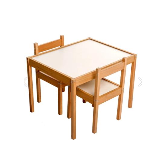 Детские игрушки Монтессори деревянный стол и стул