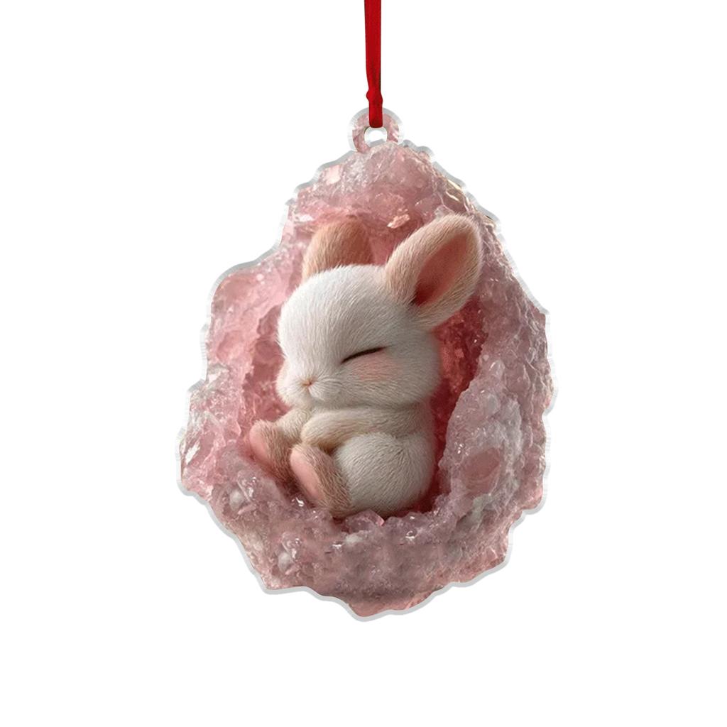 Animal Christmas Ornaments Christmas Ornaments Animal Acrylic Ornaments New Year Ornaments Christmas Pendants Standing On The Christmas Tree