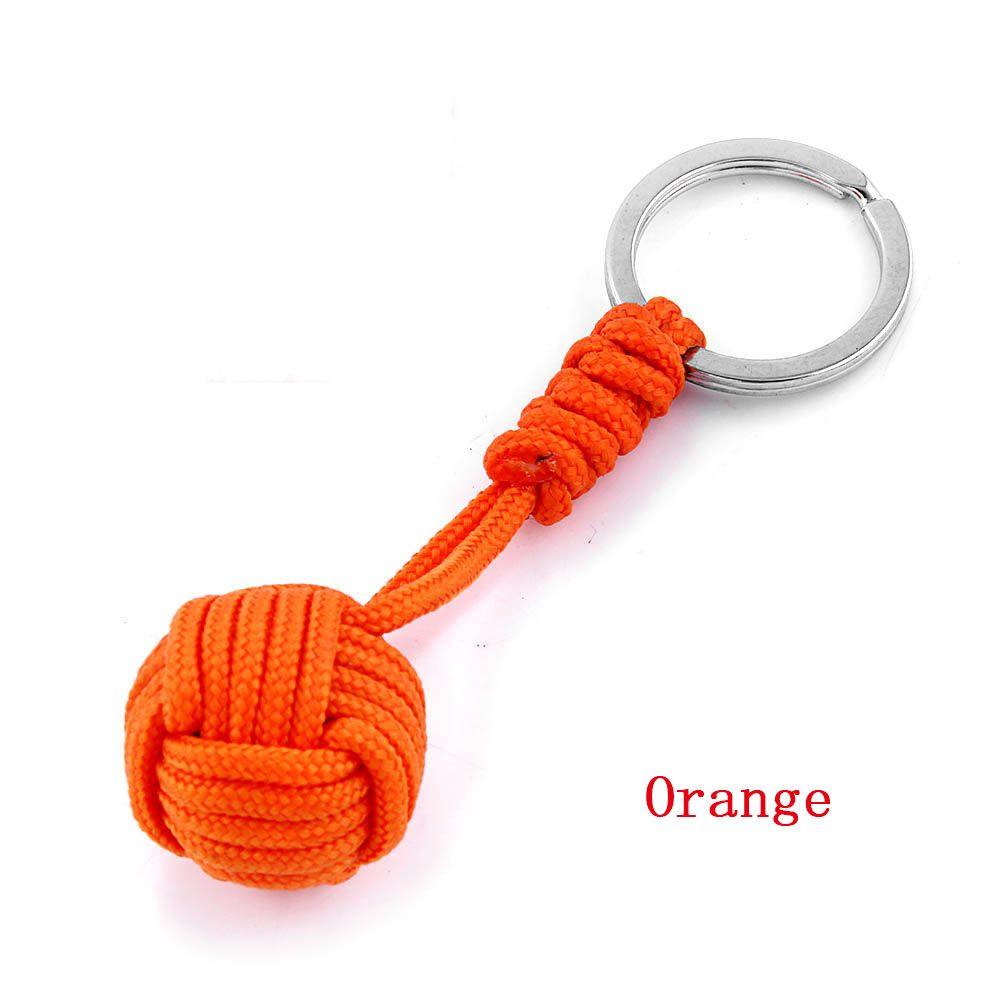 Men Parachute Rope Lanyard Jewelry Outdoor Survival Key Ring Fashion Accessories Keyfob Key Chain