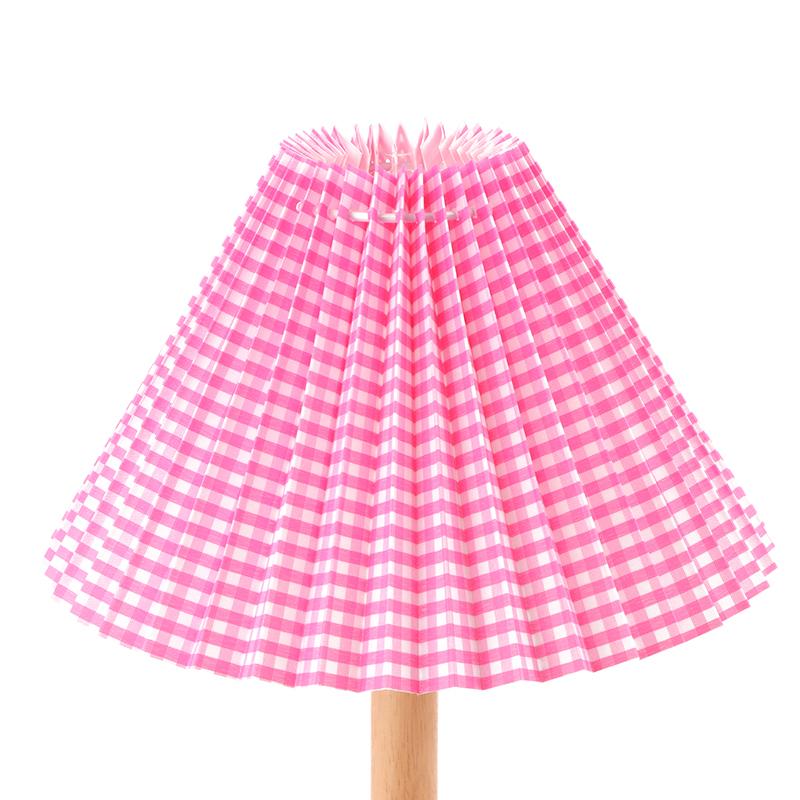 1Pc Ceiling Decor Fabric Pleated Lampshade Modern Washable Table Lamp Cover Diy Retro Chandelier Cloth Cover Living Dining Room