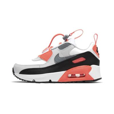 Детские кроссовки Air Max 90 Toggle PS Infrared Белый Нейтрально-Серый Черный CV0064-100