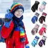 Waterproof Children Ski Gloves Non-slip Kid Gloves Cute Winter Warm  Ski