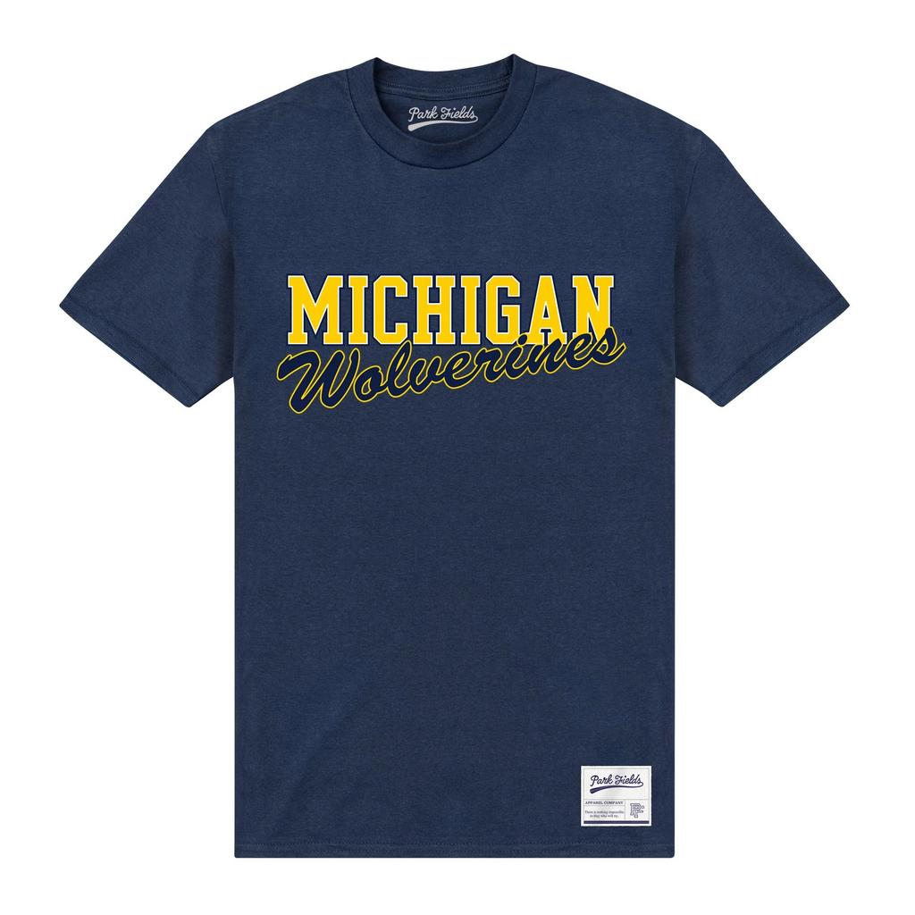 Футболка унисекс с текстом для взрослых Michigan Wolverines