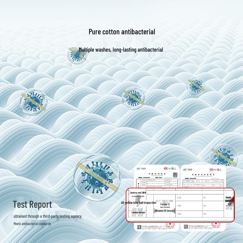 Urban Lady Women's Pure Cotton Antibacterial Mid-Waist Briefs (4-Pack)