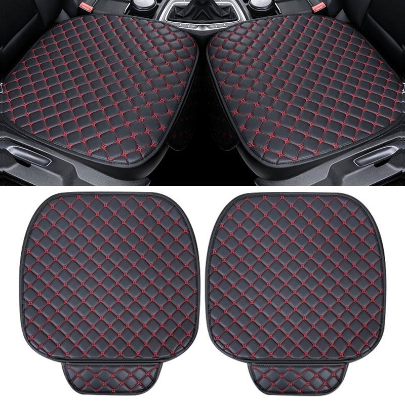 Чехлы на автомобильные сиденья из искусственной кожи, чехлы на автомобильные сиденья, четыре сезона, внутренняя подушка для сидений, универсальная защита, коврики для стульев, аксессуары