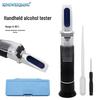 Ручной спиртовой рефрактометр: Измеритель концентрации этанола 0-80%