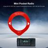 V4 AMNVOLT ATS Mini SI4732 All Band Receiver Supports AM/FM/SSB/LSB/USB Mode LSB USB Transistor Pocket Radios 1.9inch IPS Scree
