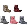 Women Neck Scarf Vintage Ethnic Style Contrast Color Square Shape Breathable Head Protection Soft Fabric Silky Women Head Wrap Female Headwear
