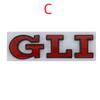 3D металлические буквы GLI логотип задний багажник загрузки эмблема значок наклейка для V/olkswagen V/W наклейка J/etta MK2 MK4 MK5 MK6 MK7 автомобильные аксессуары
