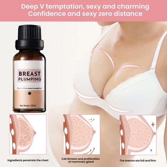 20 мл массажное масло для груди, быстрое впитывание, нежный безопасный материал, эффективное портативное увлажняющее, мягкое эфирное масло для увеличения груди для женщин
