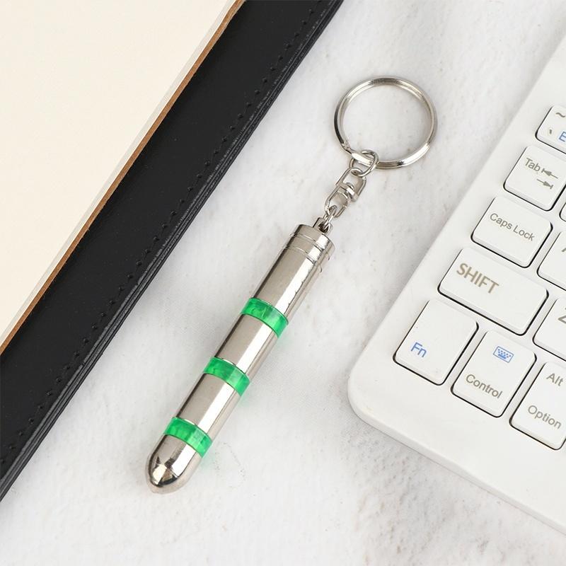 Portable Car Anti-Static Keychain Static Rod Electrostatic Discharger Antistatic Rod Keyring Car Supplies Car Accessories