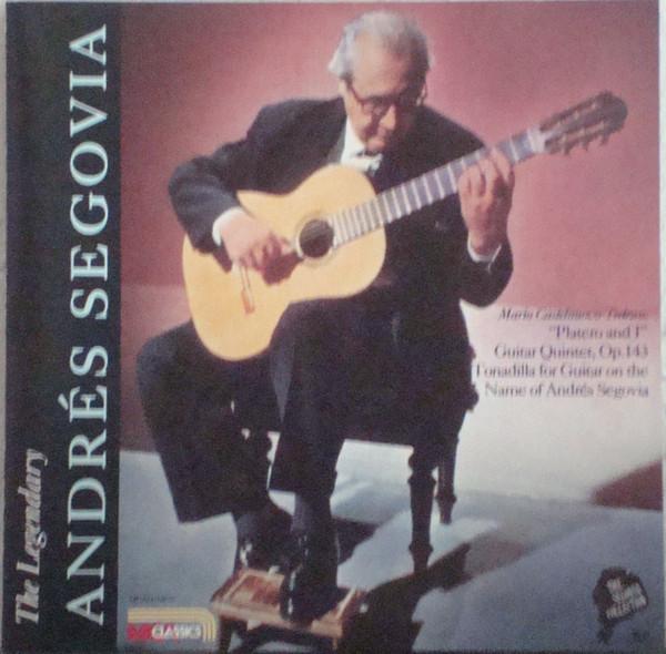 CD АНДРЕС СЕГОВИЯ Коллекция Сеговии Том. 8 Платеро MCAD10056 MCA Classics 1990 США Классика Б/У