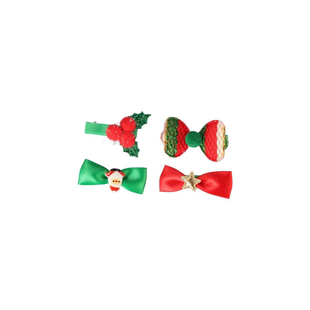 Xmas Ornaments Girls Christmas Hair Clip Christmas Tree Barrette Hair Accessories Cute Headwear