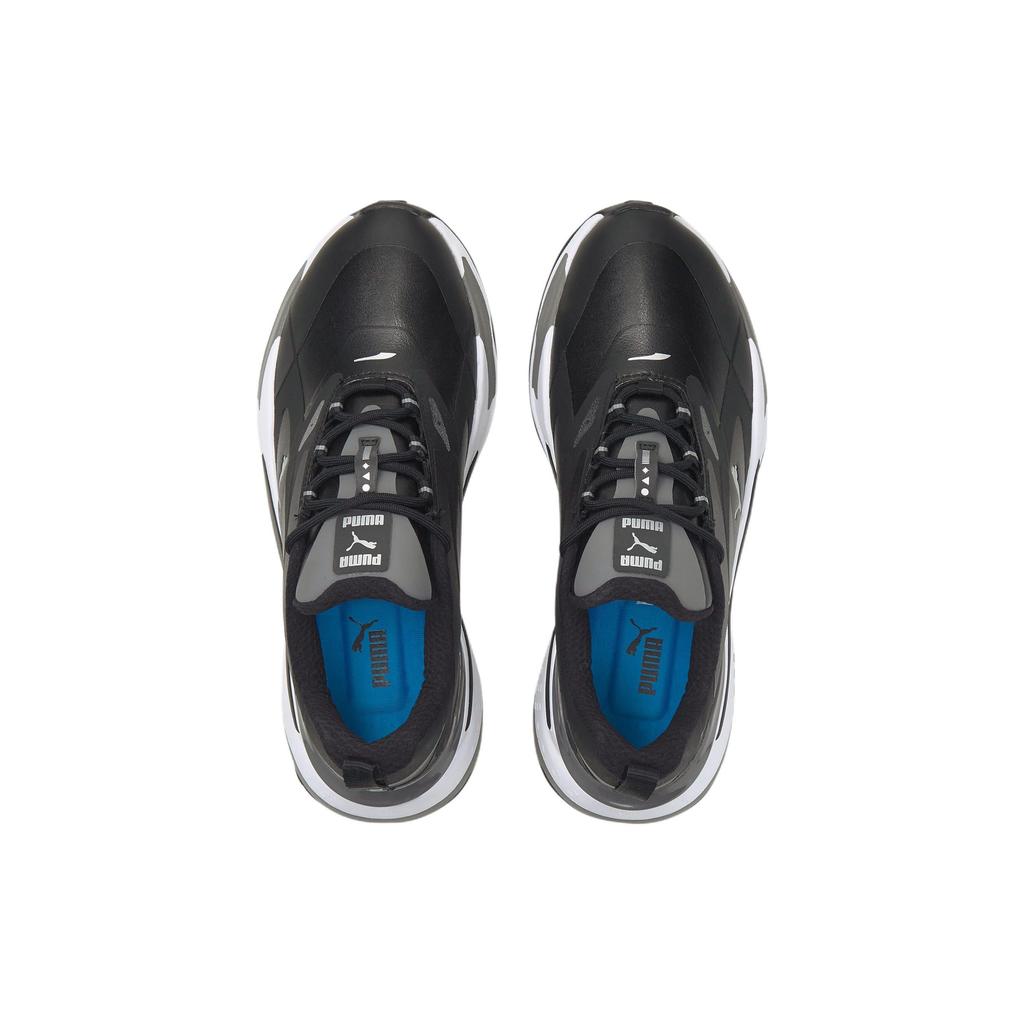 Puma Женские кроссовки для гольфа Gs-Fast из кожи средней высоты, черные 376584-03