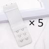 5 шт./комплект 2 крючка Расширитель бюстгальтера для женского эластичного удлинителя бюстгальтера Застежка-крючок Расширитель Регулируемая пряжка Аксессуары для интимного белья
