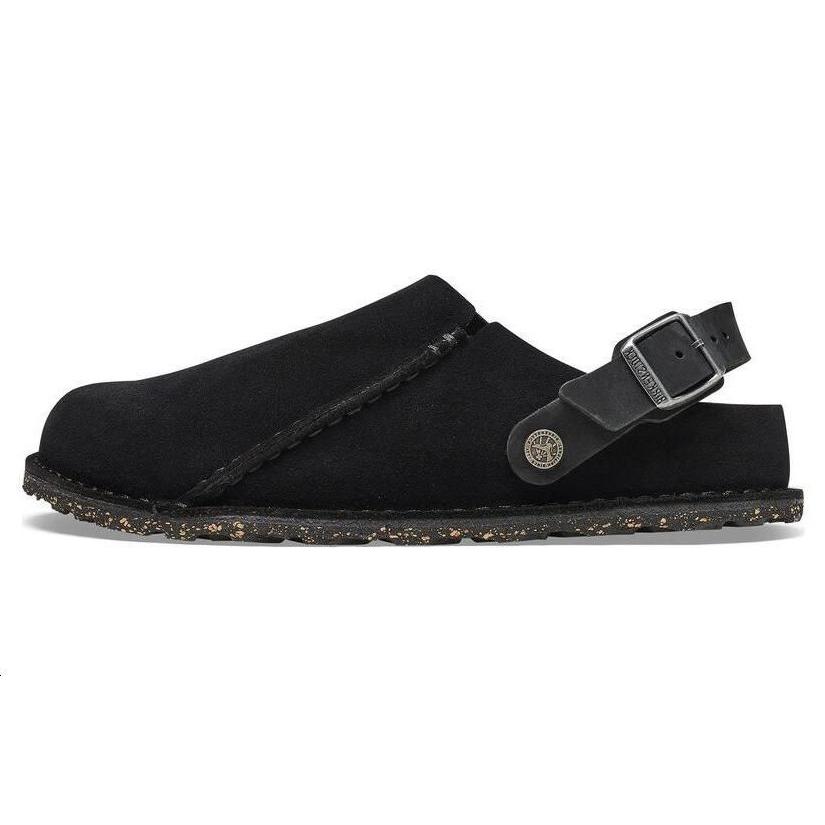 Сандалия Lutry Birkenstock из замши 'Черный' 1025356