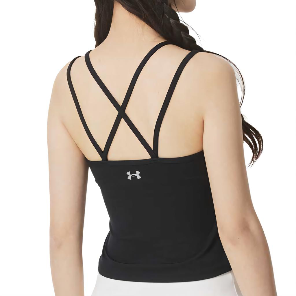 Under Armour Удобная мягкая приятная к коже модная майка для йоги женские топы 1390529-001