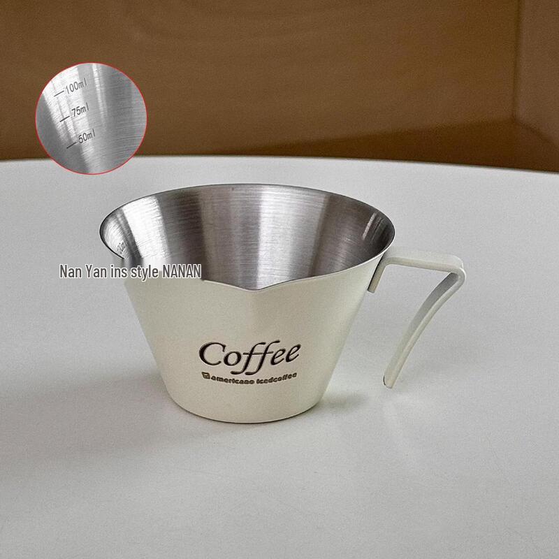 Qiwei 304 Stainless Steel Espresso Measuring Cup
