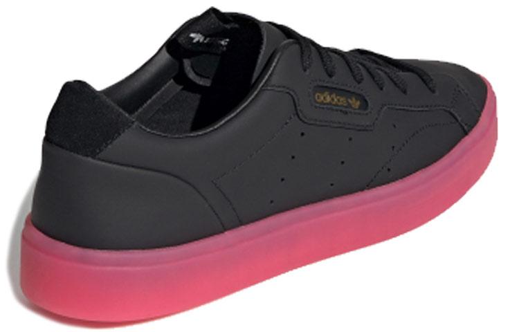 Women's Sneakers adidas Sleek Core Black Super Pink (Women's) Core Black/Core Black/Super Pink