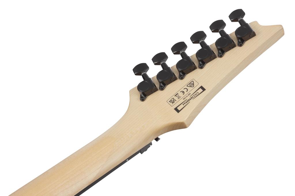 IBANEZ GIO RG электрический замок обратный черный СЕРИЯ, гитара, тремоло, головка грифа, плоский, GRGR330EX-BKF