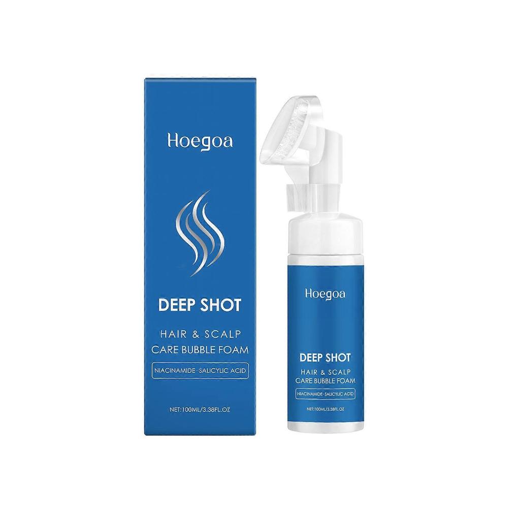 Hoegoa Hair Care And Moisturizing Mousse Soothes Hair Follicles, Making Them Smooth, Lustrous And Strong. It Is A Nourishing Hair Care Mousse