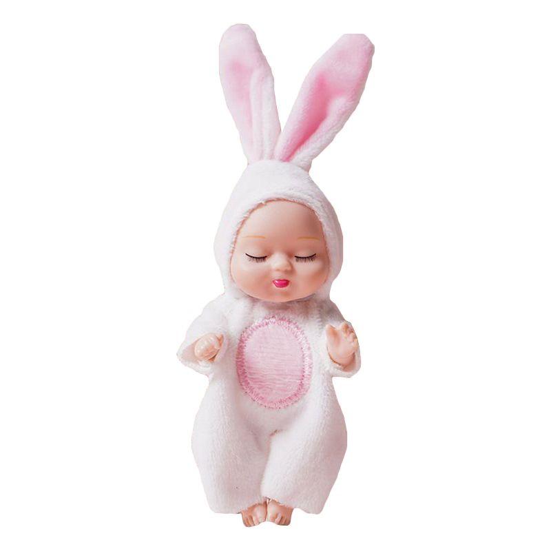 Crafted Lifelike Sleeping Newborn Baby Doll With Rotatable Limbs**