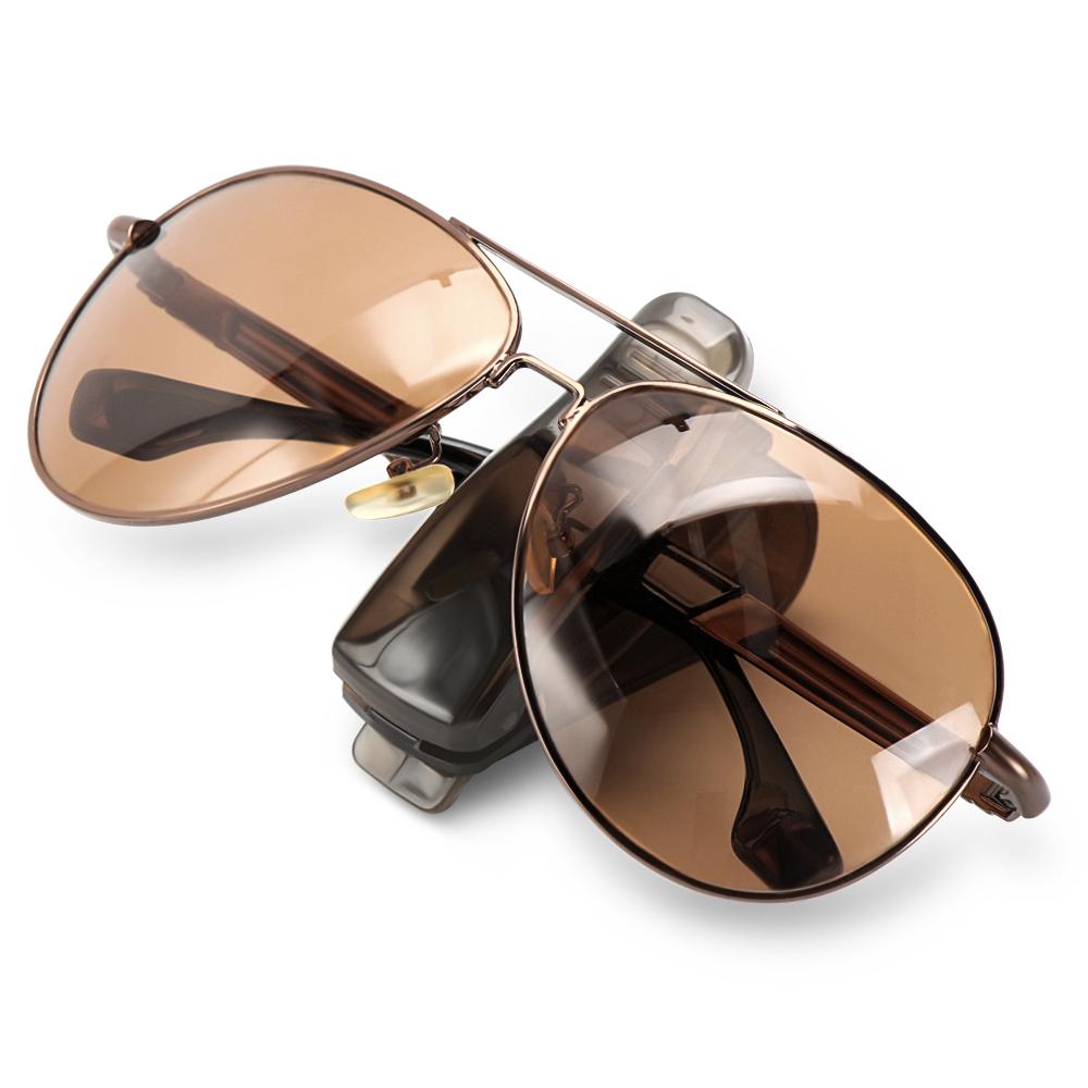 Автомобильные очки Крепление Клипса Держатель Солнцезащитный козырек Авто Очки Держатель Зажим Солнцезащитных Очков Держатель Карты Билет для Очков Автомобильный Аксессуар