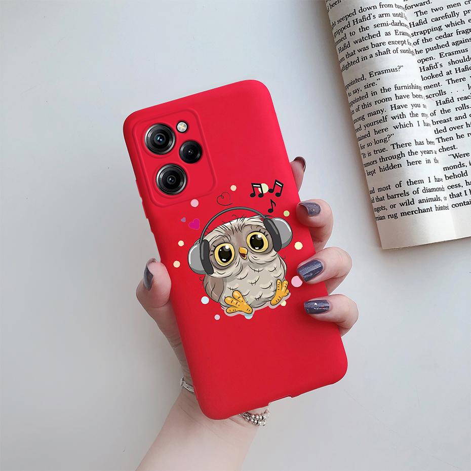 Poco X5 Pro Case For Xiaomi Poco Pocco Poko X5 X 5 PocoX5 X5 Pro 5G Phone Case Cute Love Heart Silicone Soft Cover Funda Bumper
