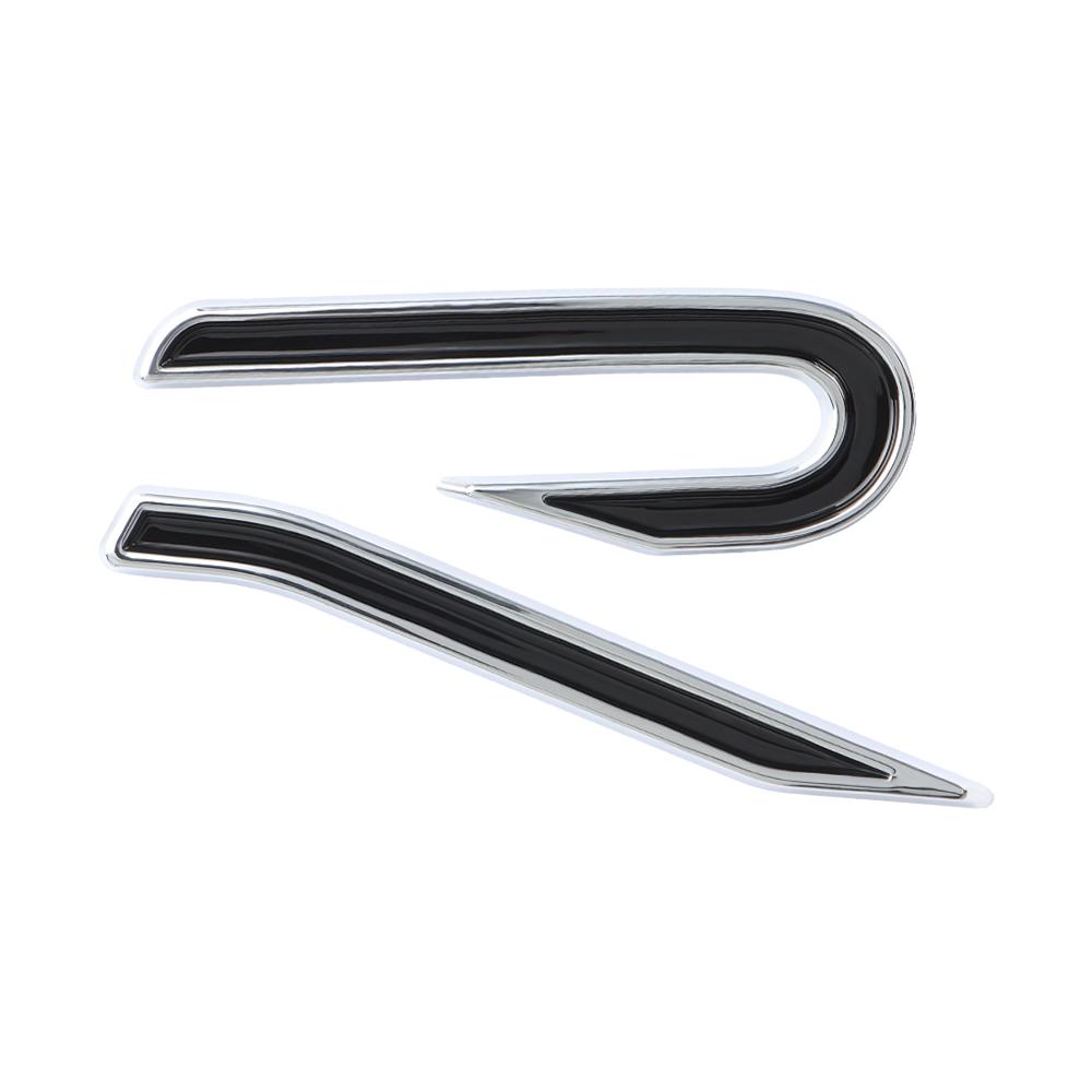 AABIR1 Car Emblem Side Body Tail Trunk Decoration ABS Stickers For Volkswagen VW New R Golf Tiguan Blue Motion Passat Polo Jetta Beetle