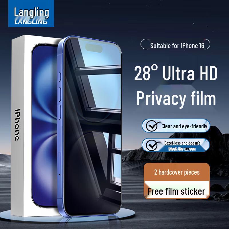 Защитные пленки премиум-класса Langling для экрана и объектива iPhone