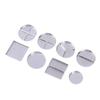 10Pcs Empty Metal Tin Palette Pans Round Metal Pans Cosmetic Eyeshadow Pans For Eyeshadow Palette Magnetic Makeup Palette
