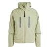 Color Block Design Hooded Woven Zip Jacket Men Jackets Green JG3983