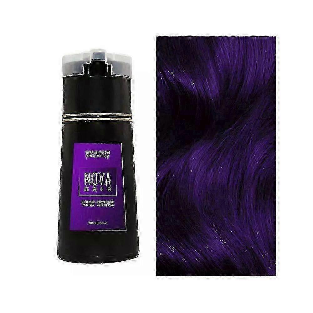 Nova Hair Dye Shampoo, Nova Hair Instant Dye Shampoo,Hair Color Shampoo for Hair-lzh