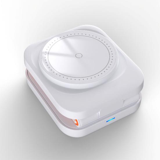 Беспроводное зарядное устройство для iPhone, Android, iWatch для AirPods, складные магнитные беспроводные часы для телефона 3-в-1