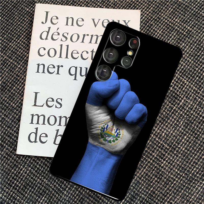 El Salvador Flag Case For Samsung Galaxy S26 S25 S24 Ultra S20 S21 S22 S23 Ultra S10 Plus S25 FE Back Cover