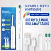 Electric Toothbrush Rotary Round Head Adult Soft Bristle Induction Automatic Men's And Women's Couples Set Compatible With Orab