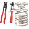 CV Joint Boot Clamp Pliers Ear Clamps Plierss Small/Large  Boot Clamps  Clamp Tool Drive Shaft CV Boot Clamp For Most Cars