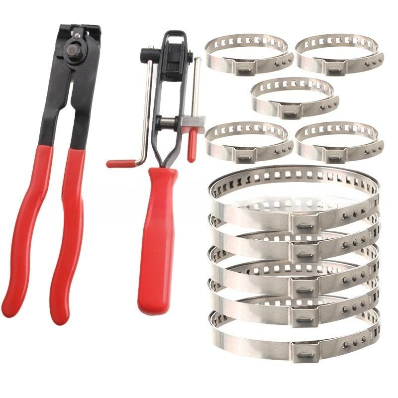 CV Joint Boot Clamp Pliers Ear Clamps Plierss Small/Large Boot Clamps Clamp Tool Drive Shaft CV Boot Clamp For Most Cars