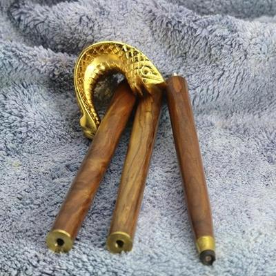 Трость-костыль из латуни золотого цвета с головой кобры, 3-секционная, открывающаяся, подарок на дни рождения, юбилеи, особые моменты для мужчин и женщин