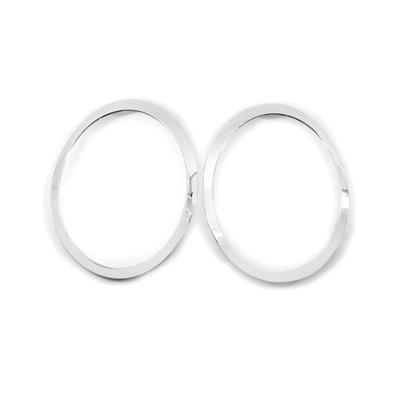 Ободок фары 2 шт. Замена для BMW R55 MINI Cooper 2008 2015 OEM 51137149905 51137149906