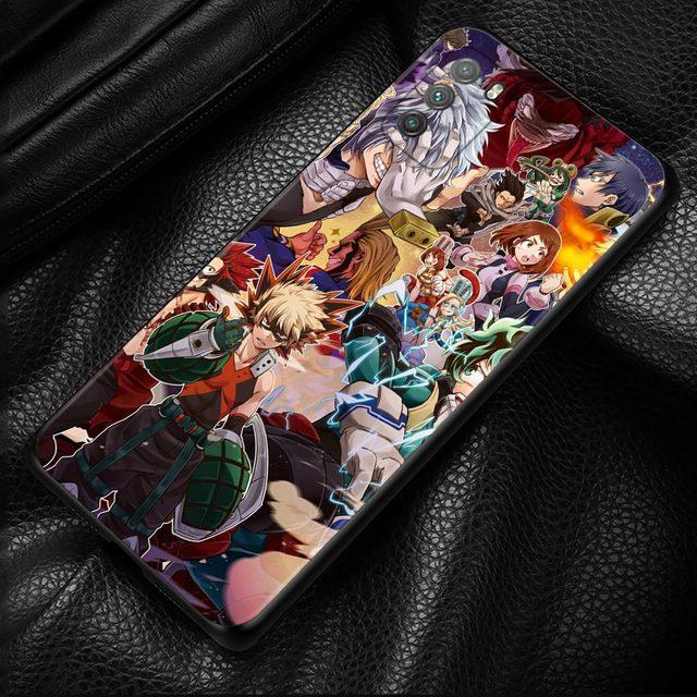 Чехол My Hero Academy для Xiaomi Poco X3 F3 Gt M3 Nfc F1 M3 M4 Pro 5g F3 Gt, чехол для Mi 11t 10t Pro 9t 11 Note 10 Lite Civi