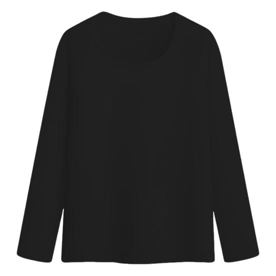 Женские термотопы с круглым вырезом, длинным рукавом, бархатной подкладкой, облегающие однотонные теплые футболки