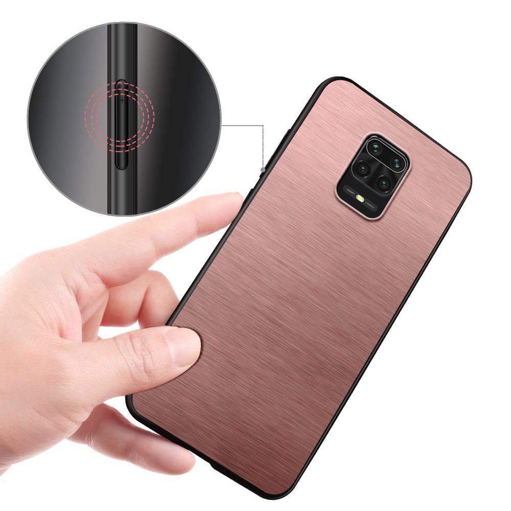 Металлическая текстура Роскошный чехол для Xiaomi Redmi Note 11 10S 8T 10 12 Pro Plus 11T 8 9 11E 11S 5 Pro 9S 7 Мягкий ТПУ Черный чехол для телефона