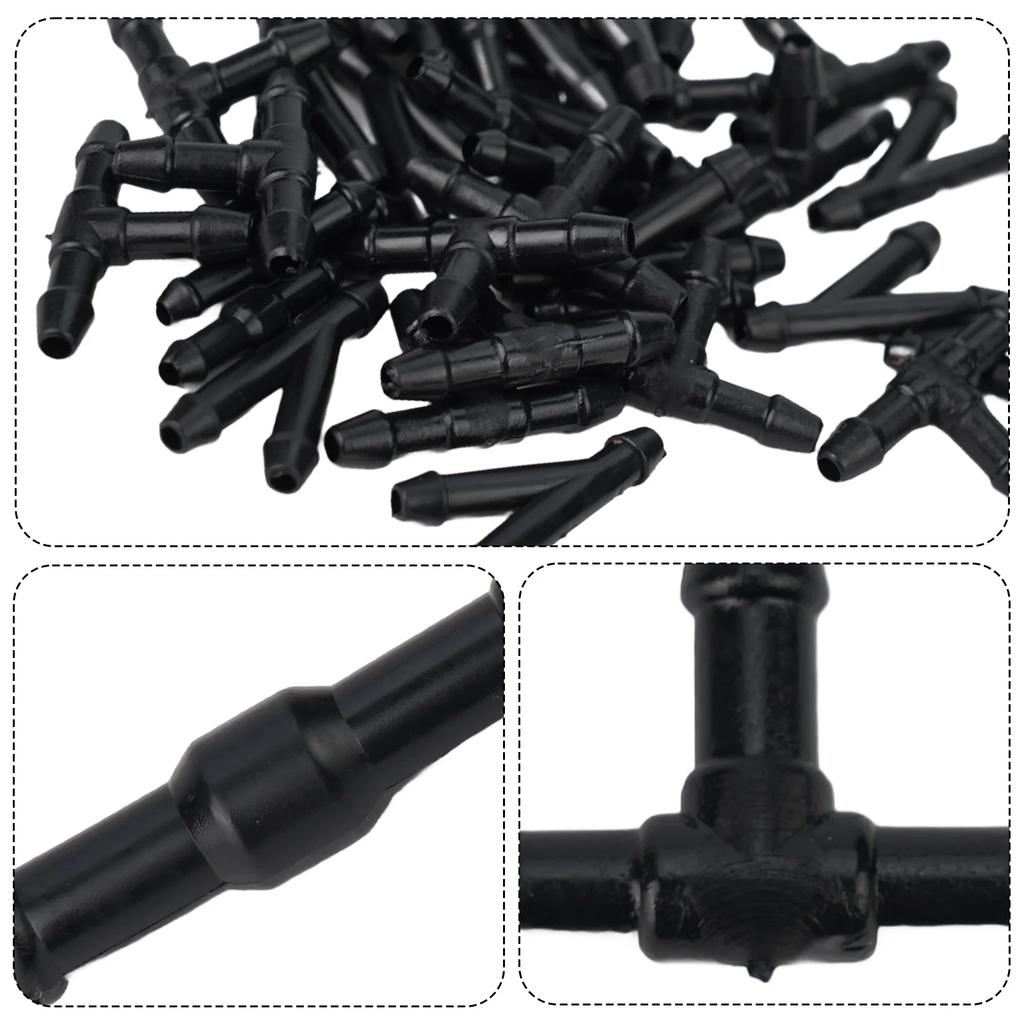 36PCS Hose Water Tube T/Y/I Type Splitter Fittings High Quality Ings High Quality Ings High Quality Ings High Quality