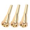 3C 5C 7C Gold Cooper Plated Metal Trumpet Mouthpiece Bullet Shape for Yamaha Bach and King Trumpet