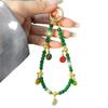 Chinese Style Phone Chain Handmade Beaded New Year Phone Strap Wrist Hanging Car Key Chain Pendant String for Women