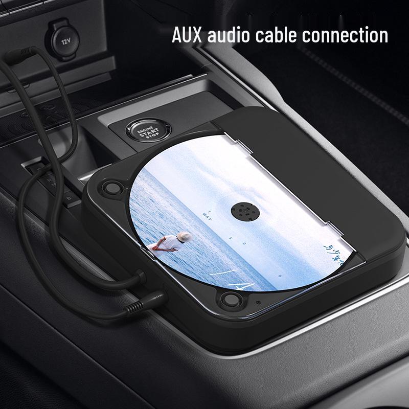 Портативный USB CD-плеер для автомобиля - Внешний, Без потерь, Многофункциональный Hi-Fi